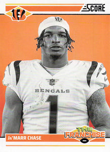 2024 Score Football The Franchise Ja'Marr Chase #7