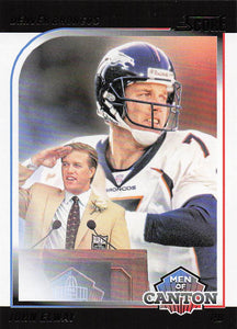 2024 Score Football Men of Canton John Elway #9