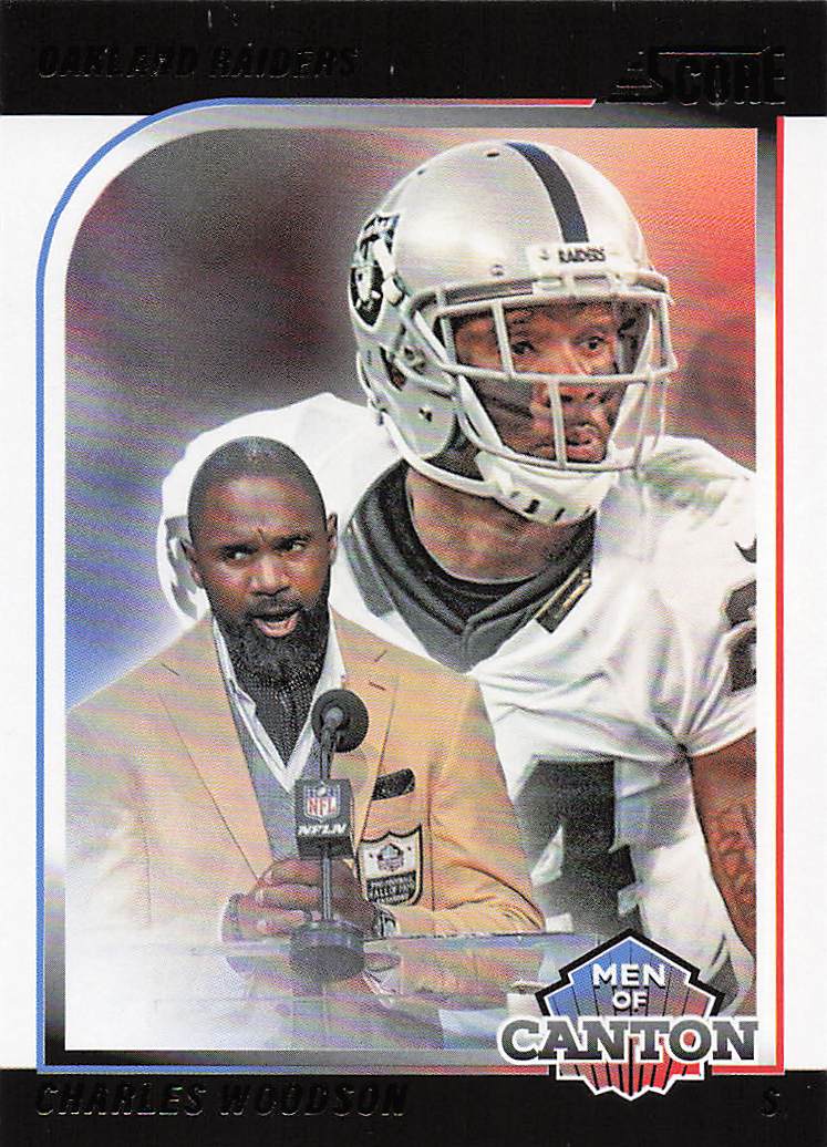 2024 Score Football Men of Canton Charles Woodson #4