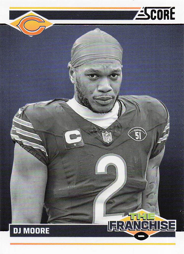 2024 Score Football The Franchise DJ Moore #6