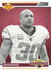 2024 Score Football The Franchise Austin Ekeler #32