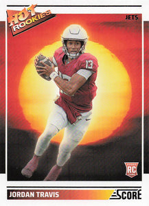 2024 Score Football Hot Rookies Jordan Travis #5