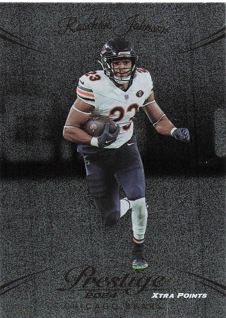 2024 Panini Prestige Football Dots Xtra Points Roschon Johnson #49