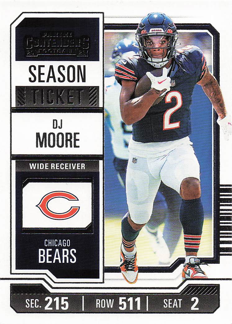 2023 Panini Contenders Football Season Ticket Retail Justin Fields #20