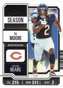 2023 Panini Contenders Football Season Ticket Retail Justin Fields #20
