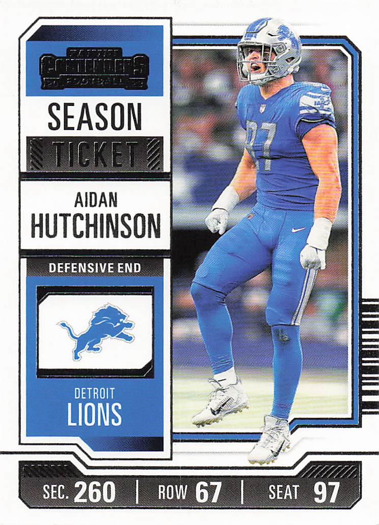 2023 Panini Contenders Football Aidan Hutchinson #33