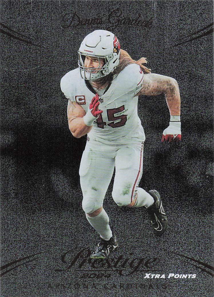 2024 Panini Prestige Football Dots Xtra Points Dennis Gardeck #7