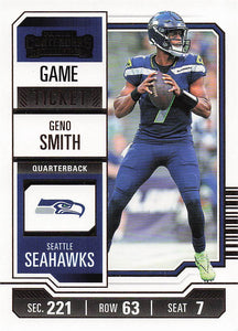 2023 Panini Contenders Football Game Ticket Bronze Tyler Lockett #91