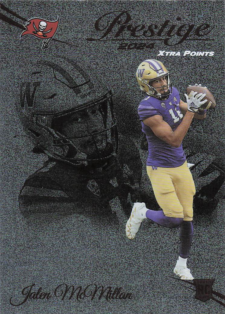 2024 Panini Prestige Football Dots Xtra Points Jalen McMillan #351 Rookie