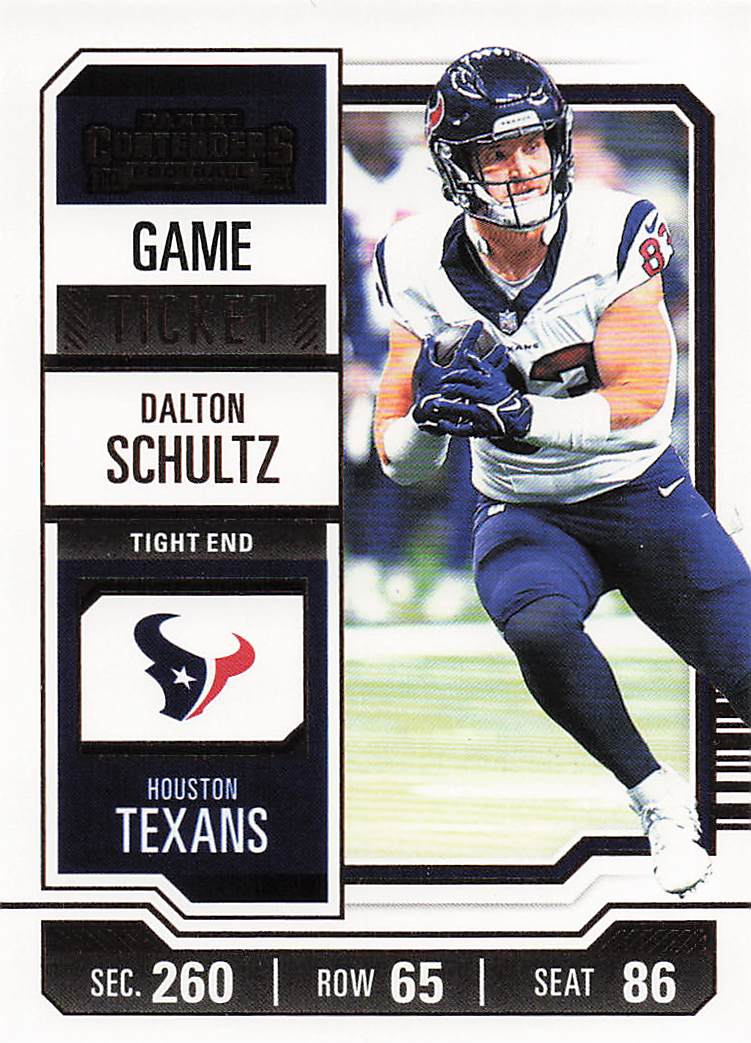 2023 Panini Contenders Football Game Ticket Bronze Dalton Schultz #41