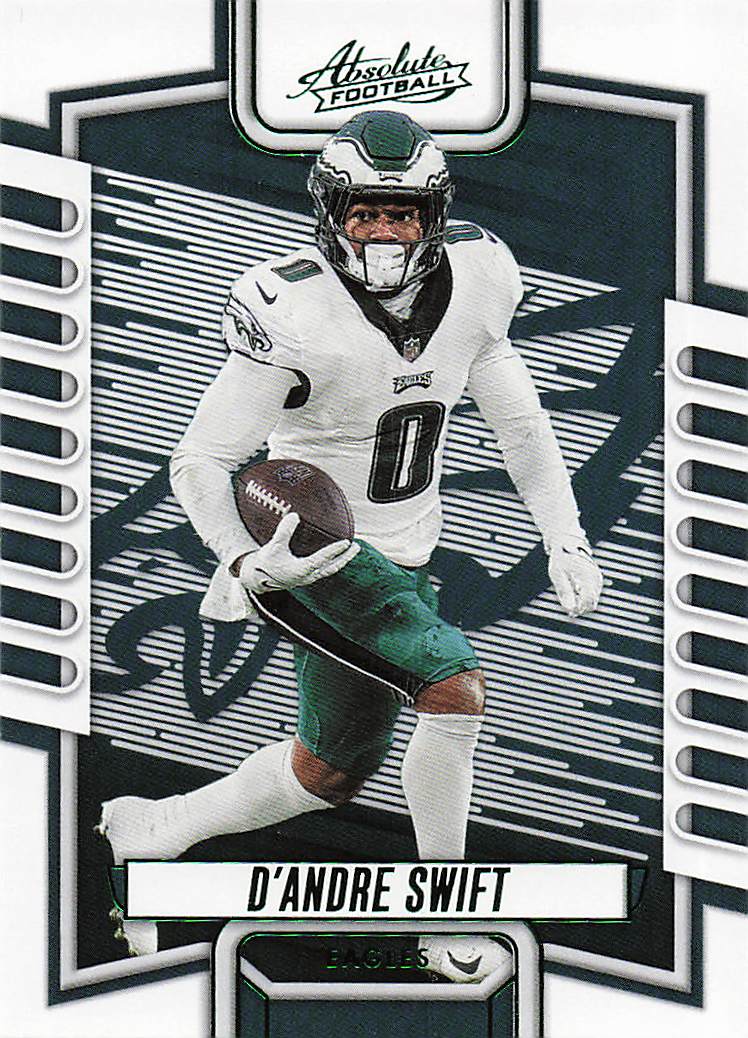 2023 Panini Absolute Football Green D'Andre Swift #60