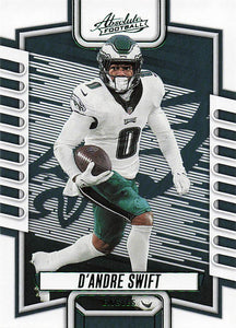 2023 Panini Absolute Football Green D'Andre Swift #60