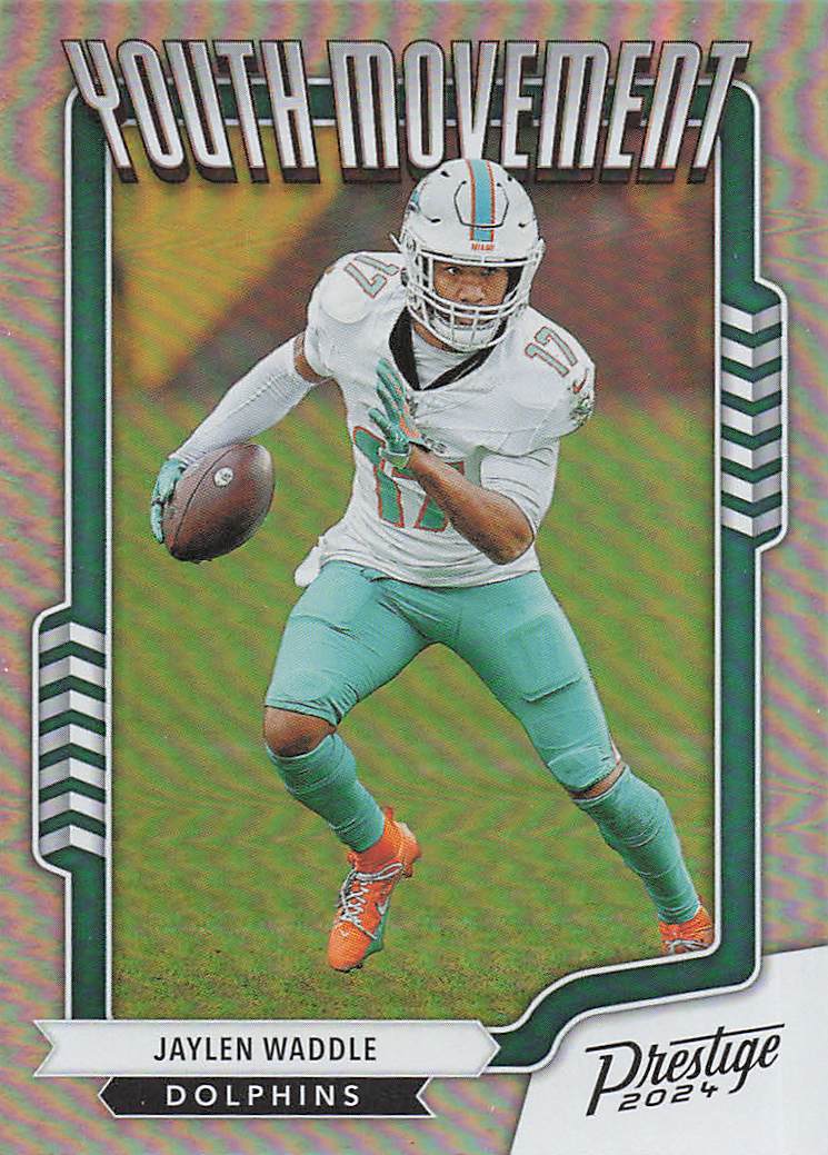 2024 Panini Prestige Football Youth Movement Jaylen Waddle #YM-JWE