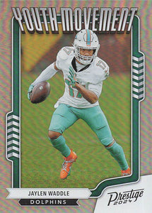 2024 Panini Prestige Football Youth Movement Jaylen Waddle #YM-JWE