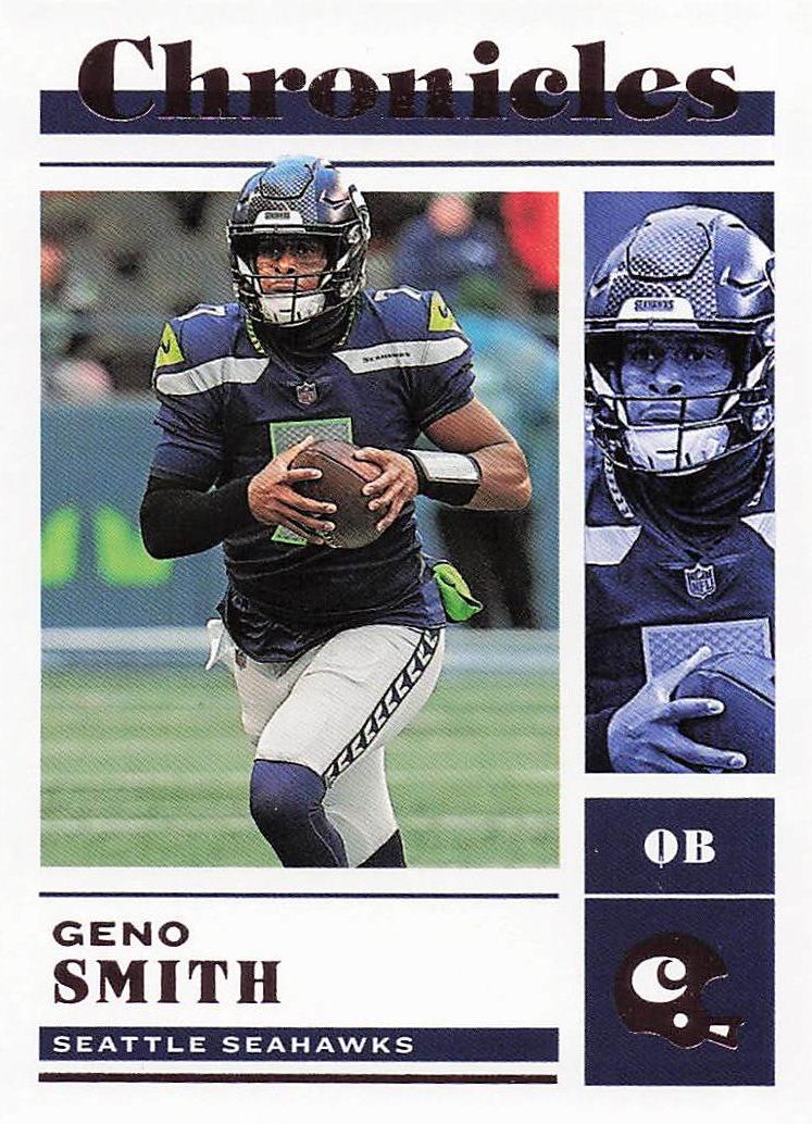 2022 Panini Chronicles Football Pink Geno Smith #30
