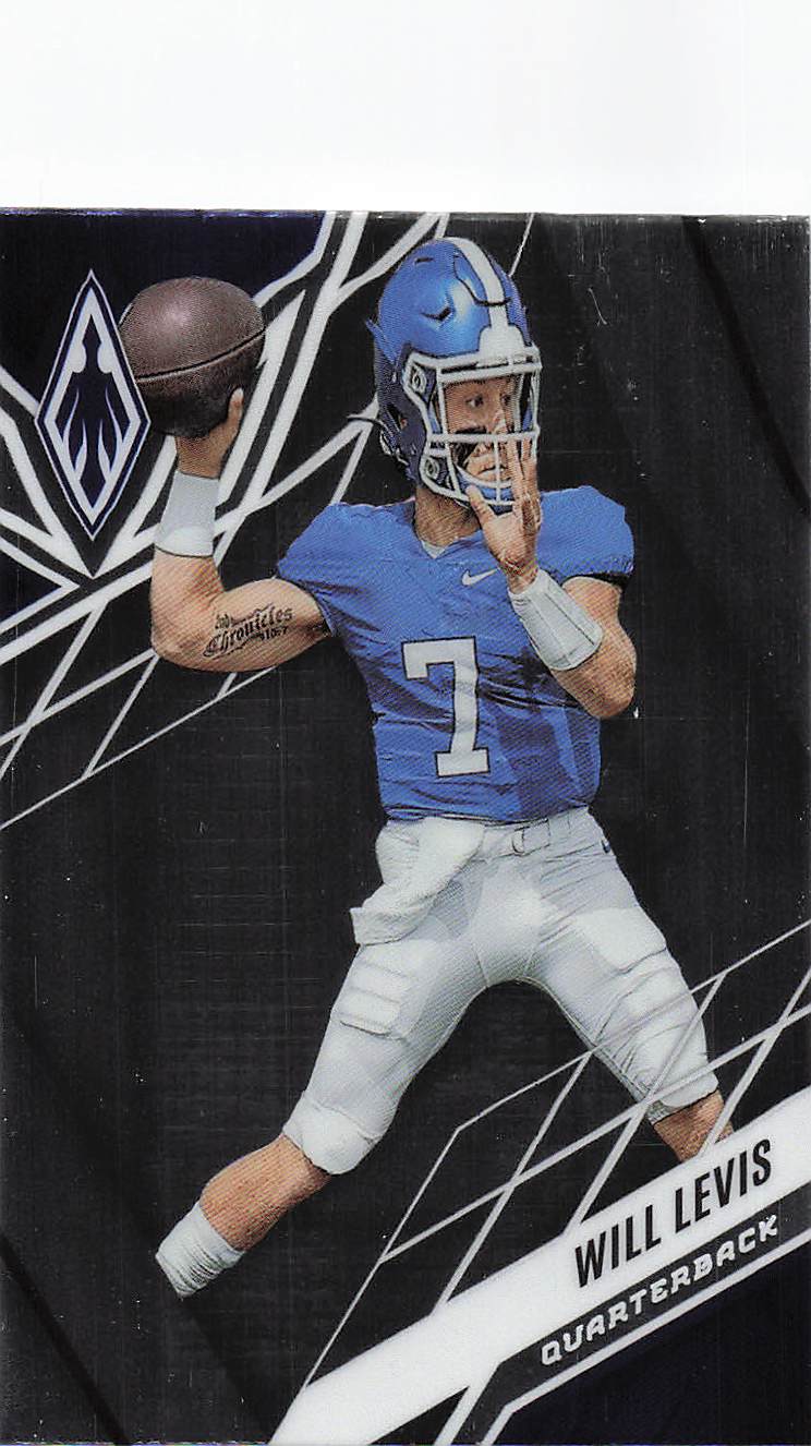 2023 Panini Chronicles Draft Picks Football Phoenix Will Levis #4