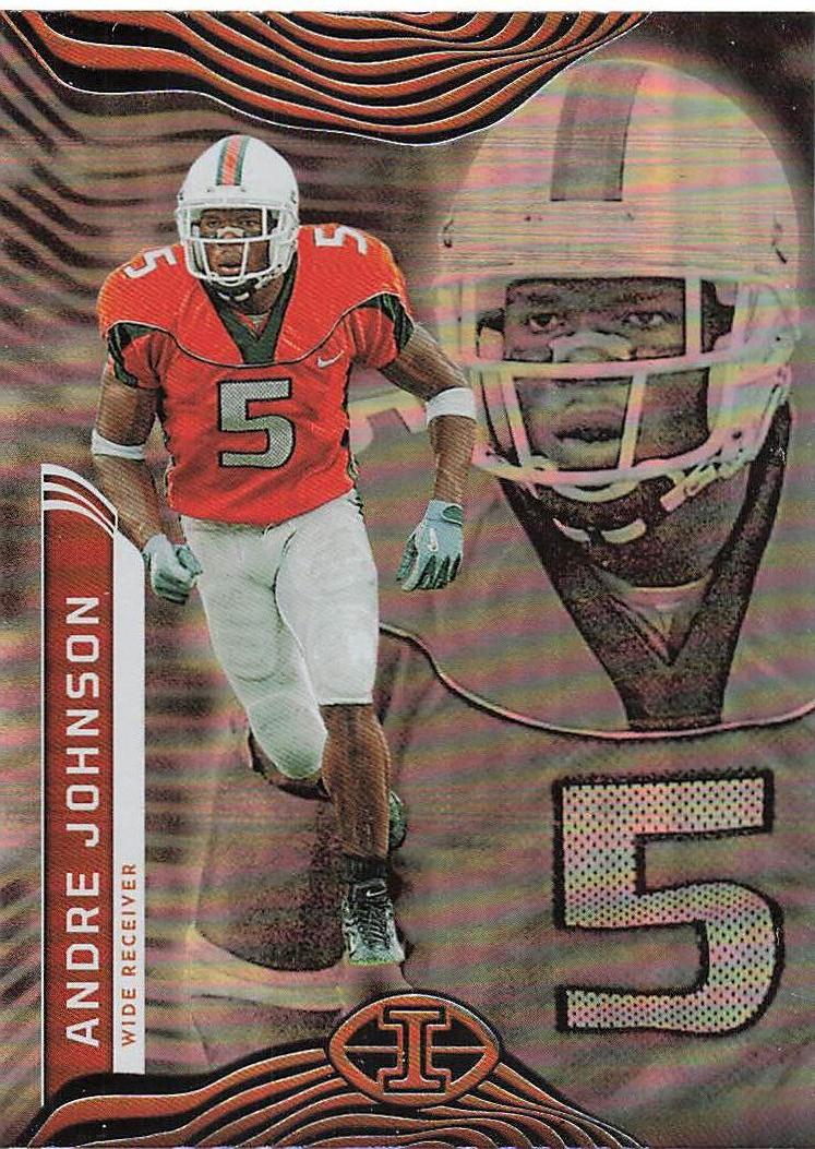 2023 Panini Chronicles Draft Picks Football Illusions Andre Johnson #1