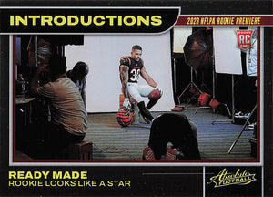 2023 Panini Absolute Football Introductions Ready Made #14