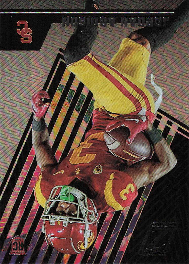 2023 Panini Chronicles Draft Picks Football Zenith Jordan Addison #9