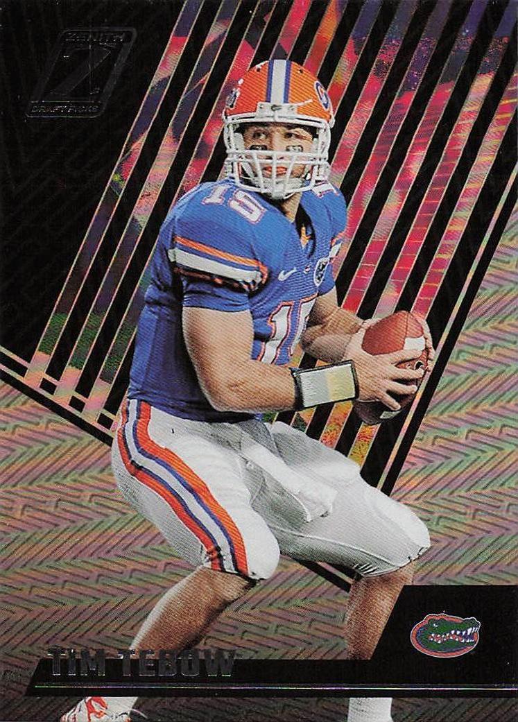 2023 Panini Chronicles Draft Picks Football Zenith Tim Tebow #14