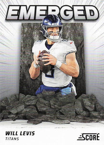 2024 Score Football Emerged Will Levis #EM-WLS