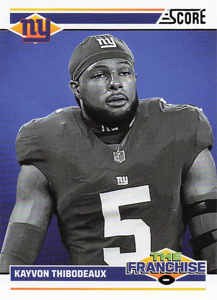 2024 Score Football The Franchise Kayvon Thibodeaux #24