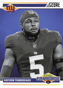 2024 Score Football The Franchise Kayvon Thibodeaux #24