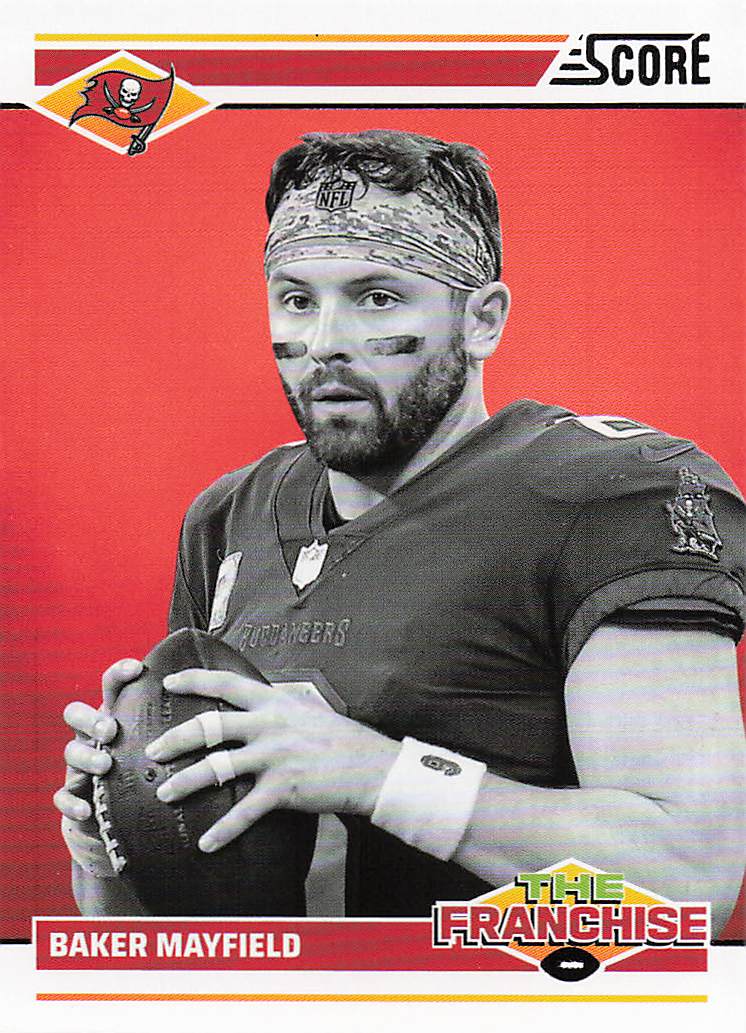 2024 Score Football The Franchise Baker Mayfield #30