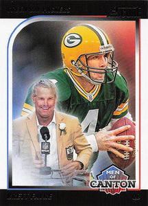 2024 Score Football Men of Canton Brett Favre #3