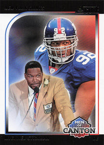 2024 Score Football Men of Canton Michael Strahan #12