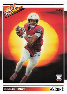 2024 Score Football Hot Rookies Jordan Travis #5