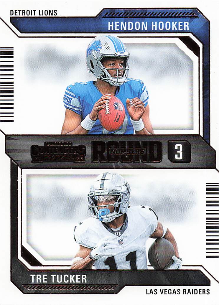 2023 Panini Contenders Round Numbers Bronze Deonte Banks / Devon Witherspoon #5