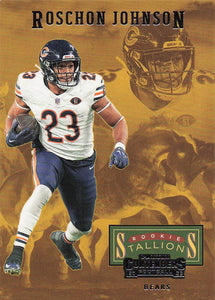 2023 Panini Contenders Football Rookie Stallions Roschon Johnson #14