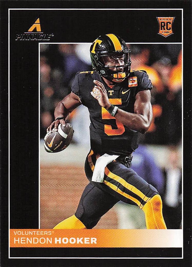 2023 Panini Chronicles Draft Picks Football Pinnacle Hendon Hooker #14