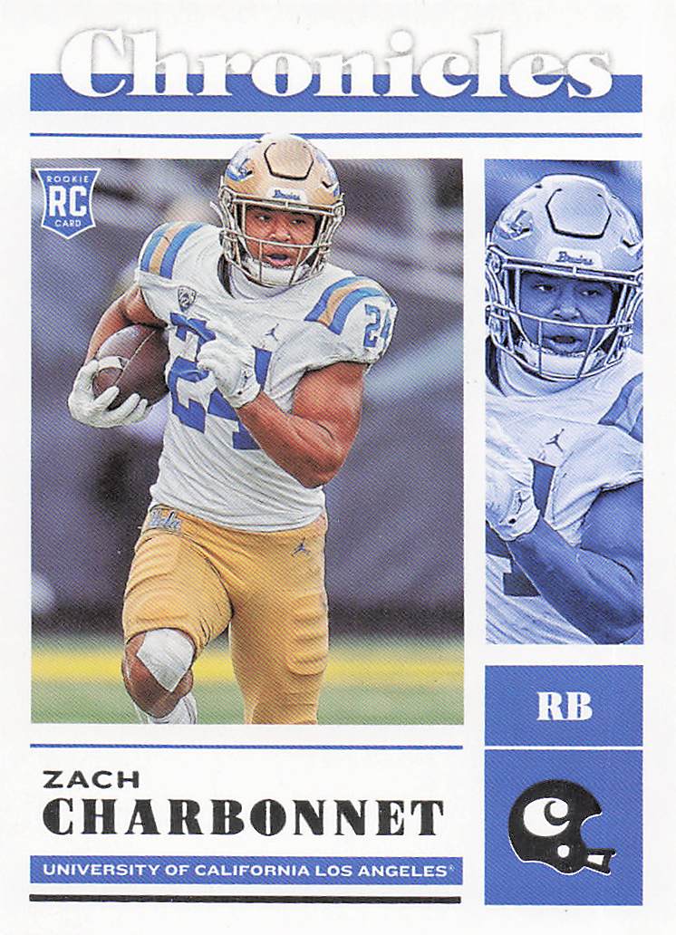 2023 Panini Chronicles Draft Picks Football Zach Charbonnet #20