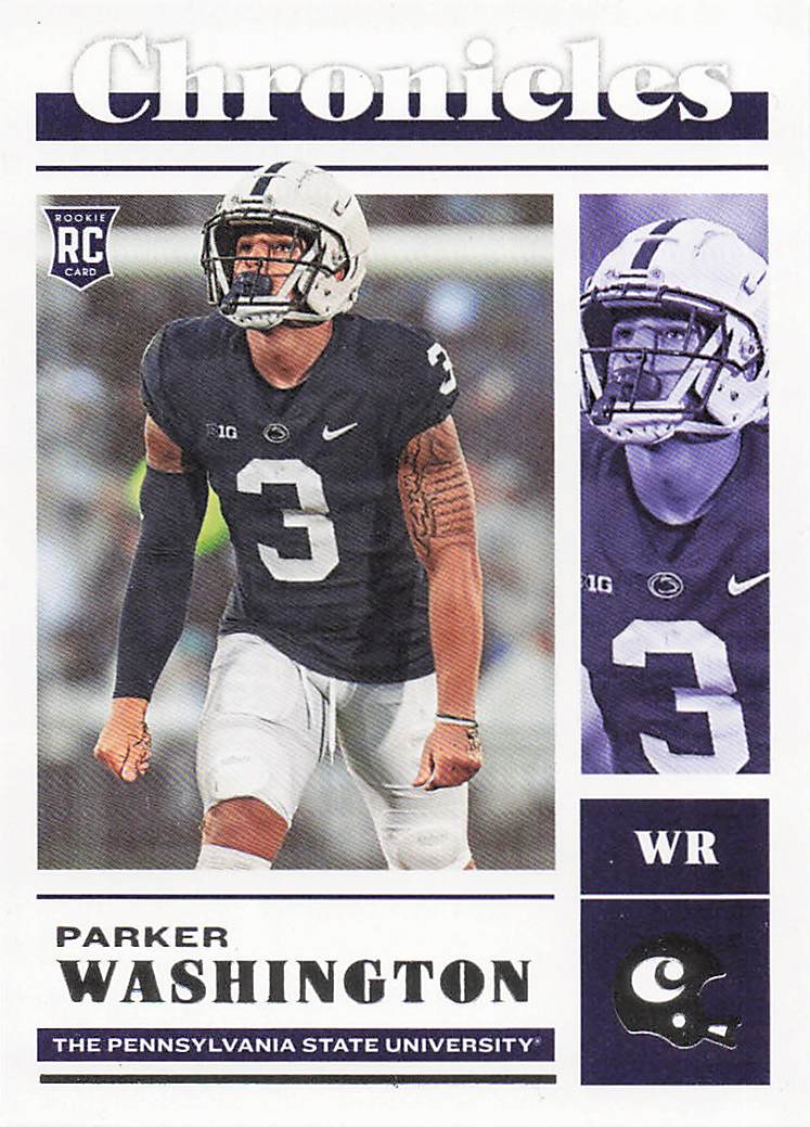 2023 Panini Chronicles Draft Picks Football Parker Washington #25