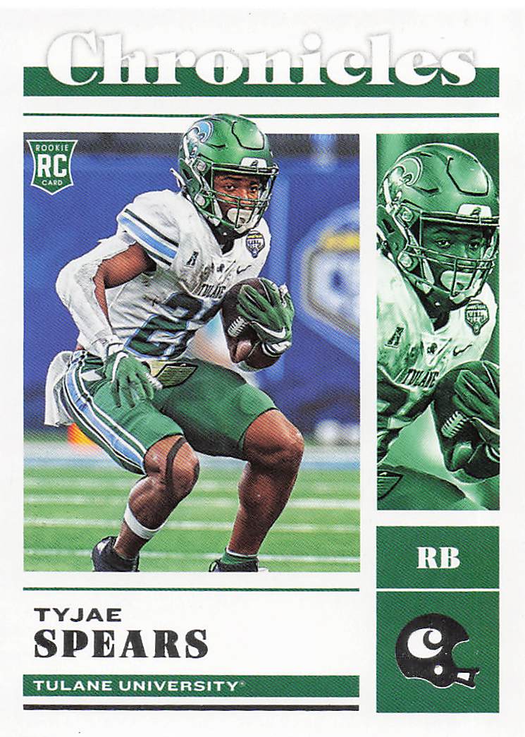 2023 Panini Chronicles Draft Picks Football Tyjae Spears #24