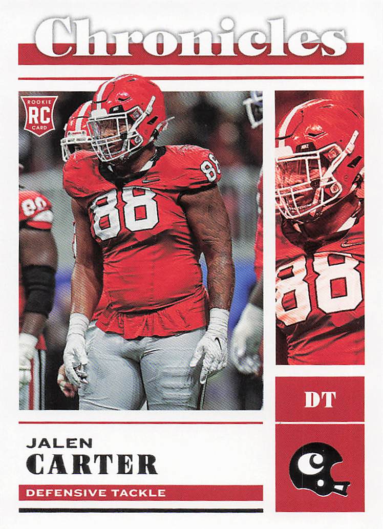 2023 Panini Chronicles Draft Picks Football Jalen Carter #14