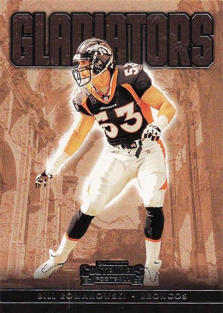 2022 Panini Contenders Football Gladiators Bill Romanowski #GLD-BRO