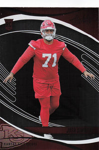 2025 Panini Absolute Football Retail Josh Simmons #146 Rookie