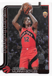2025-26 Topps Basketball Collin Murray-Boyles #209 Rookie