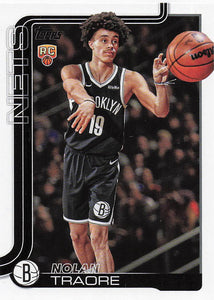 2025-26 Topps Basketball Nolan Traore #219 Rookie