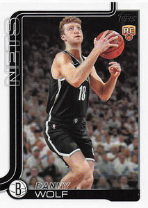 2025-26 Topps Basketball Danny Wolf #227 Rookie