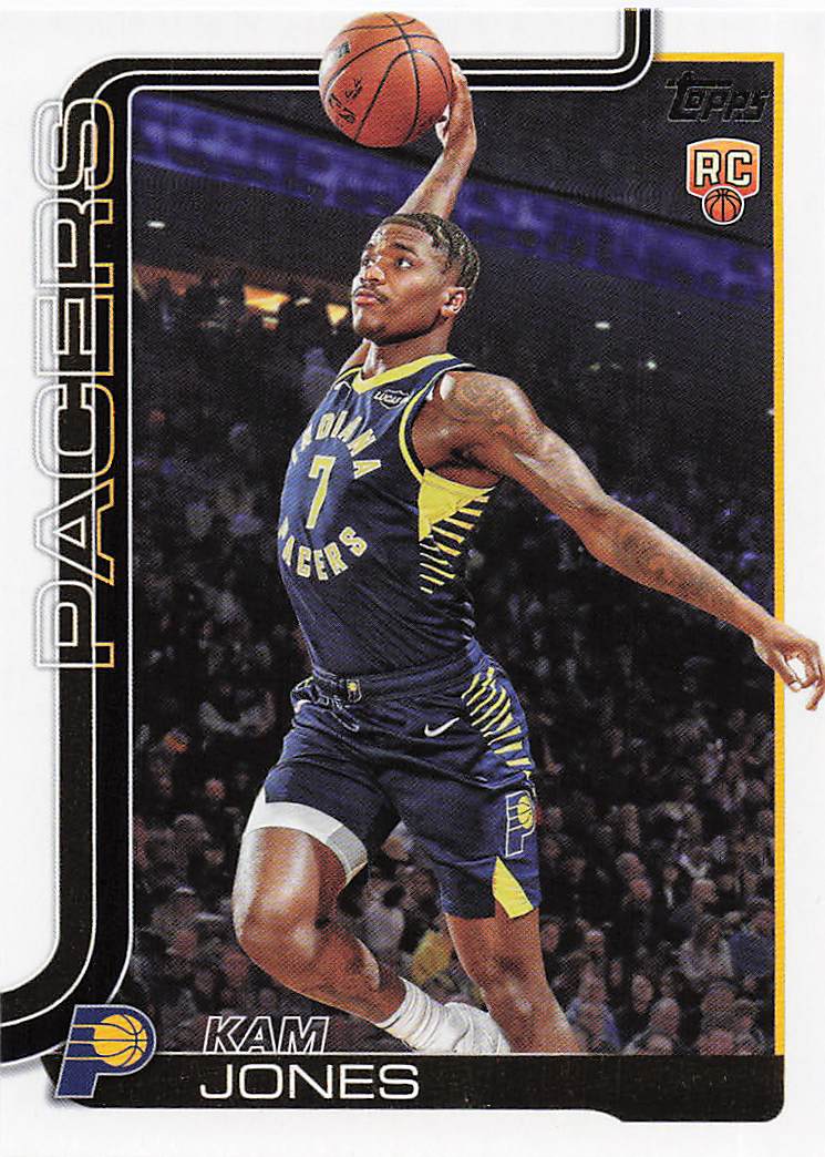 2025-26 Topps Basketball Kam Jones #239 Rookie