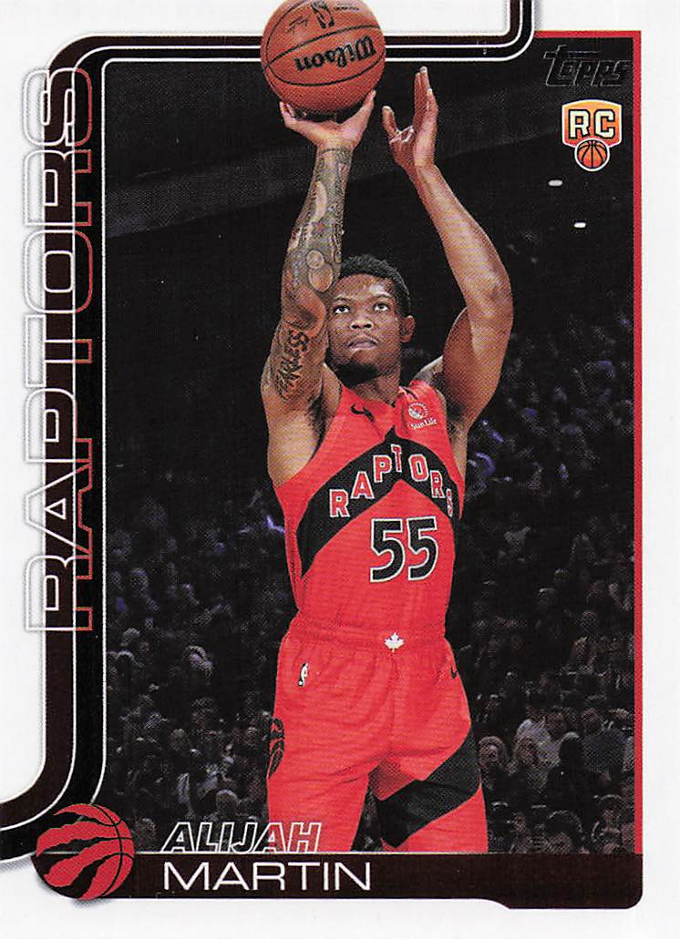 2025-26 Topps Basketball Alijah Martin #240 Rookie