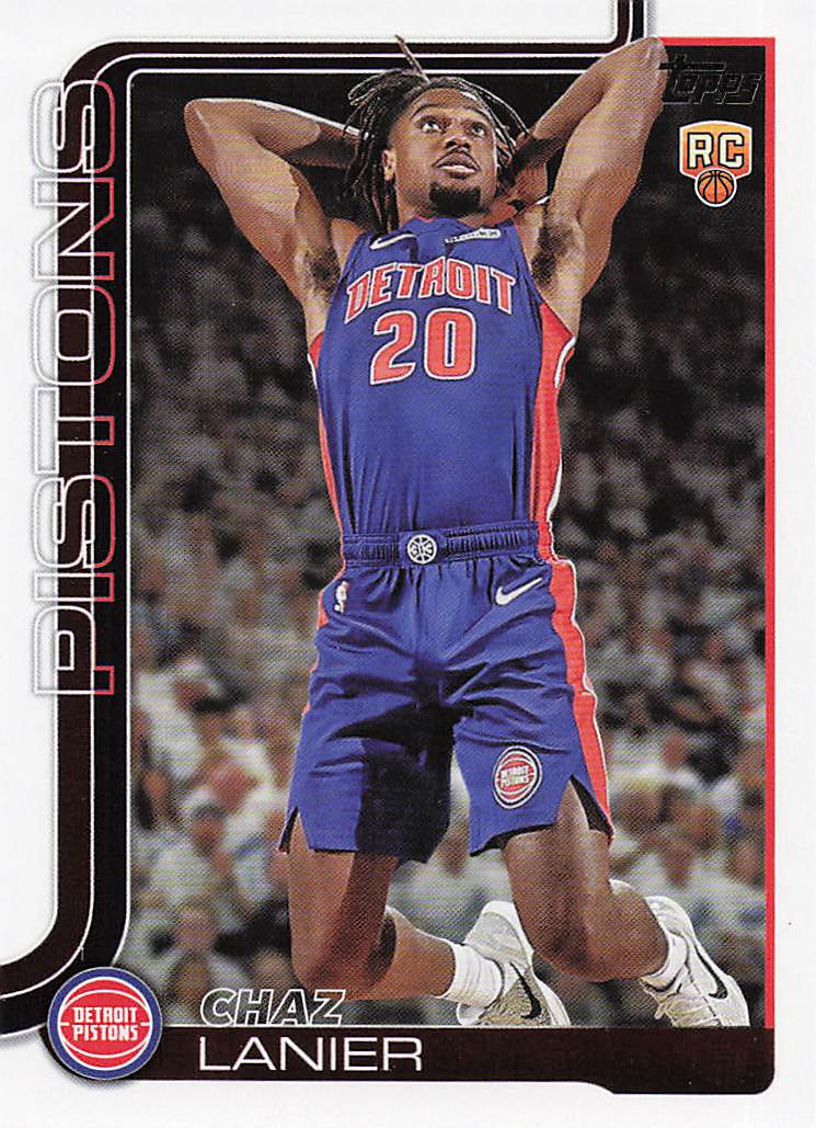 2025-26 Topps Basketball Chaz Lanier #238 Rookie