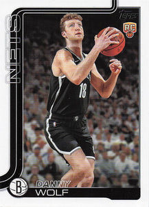 2025-26 Topps Basketball Danny Wolf #227 Rookie