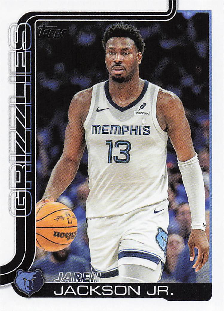 2025-26 Topps Basketball Jaren Jackson Jr. #184