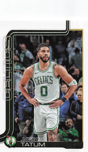2025-26 Topps Basketball Jayson Tatum #1