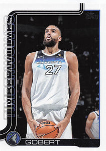 2025-26 Topps Basketball Rudy Gobert #111